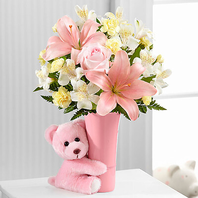 The Baby Girl Big Hug&amp;reg; Bouquet